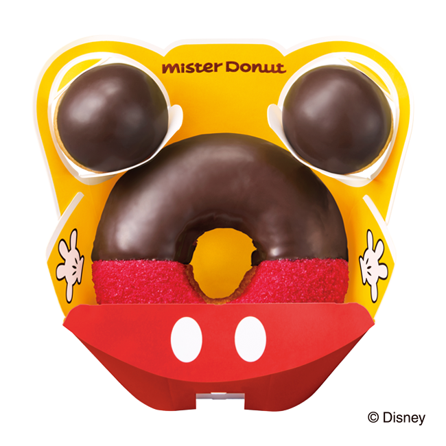 ふわふわシューチョコリング＜ミッキーマウス＞