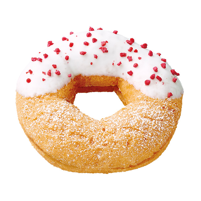 桜もちっとドーナツ 花やぐいちごみるくカスタード