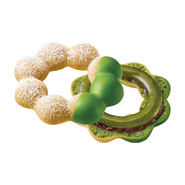 ポン・デ・宇治抹茶 あずき抹茶わらびもち