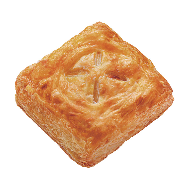 ホワイトソースのクロックムッシュ風パイ