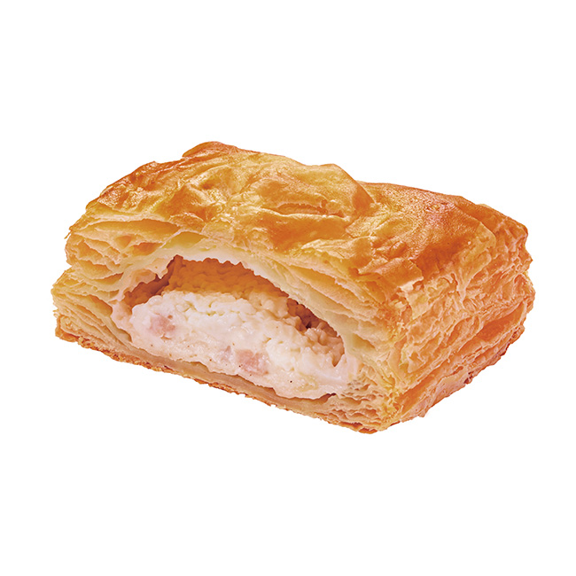 ホワイトソースのクロックムッシュ風パイ