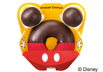 ふわふわシューチョコリング ＜ミッキーマウス＞