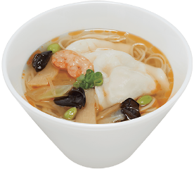 台湾風もちもち水餃子麺