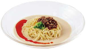 柚子入り豆乳担々涼風麺