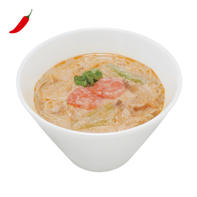台湾風ピリ辛豆乳野菜麺