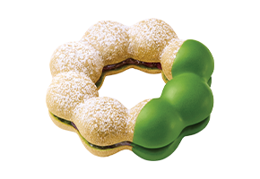 ポン・デ・宇治抹茶 あずき抹茶わらびもち