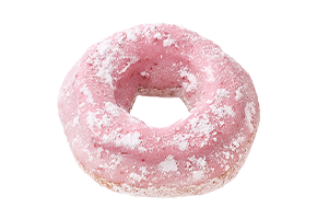 桜もちっとドーナツ 春めくいちごホイップだいふく風