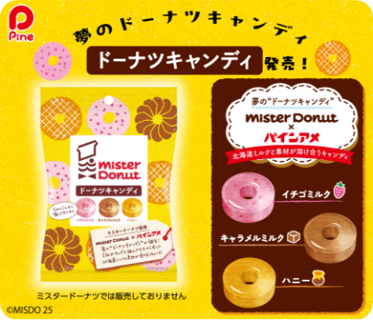夢のドーナツキャンディ　ドーナツキャンディ発売